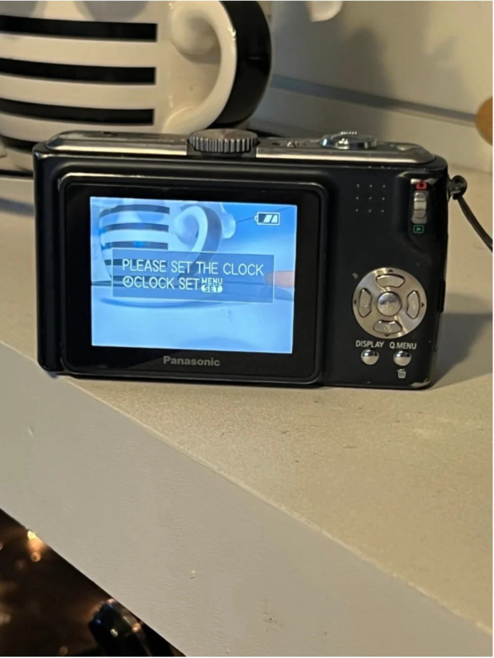 Panasonic LUMIX DMC-TZ5 Black 9.1 MP Compact Digital Camera